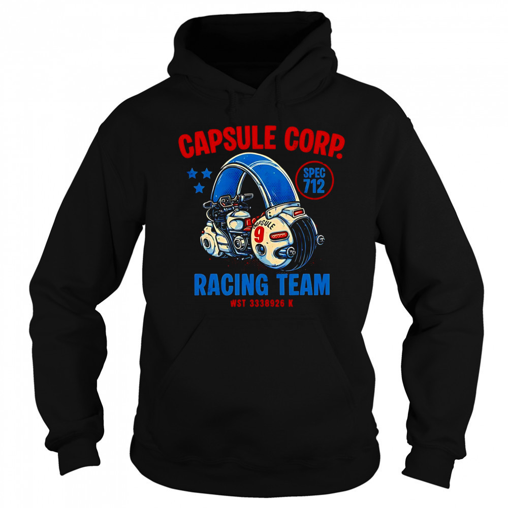 Capsule 9 Dragon Ball Capsule Corp Racing Team Spec 712 WST 3338926 K shirt Sweatshirt