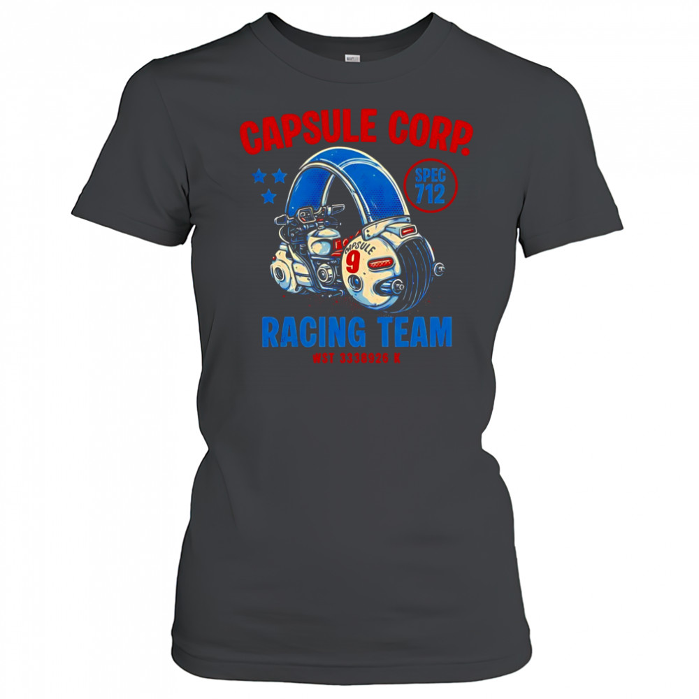 Capsule 9 Dragon Ball Capsule Corp Racing Team Spec 712 WST 3338926 K shirt Women's T-shirt