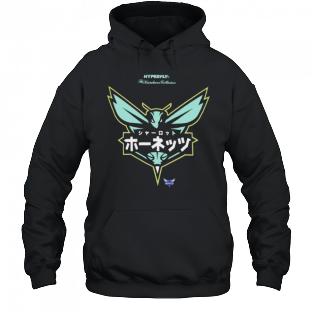 Charlotte Hornets Hyperfly Katakana X 2025 All Star Game T Shirts Hoodie