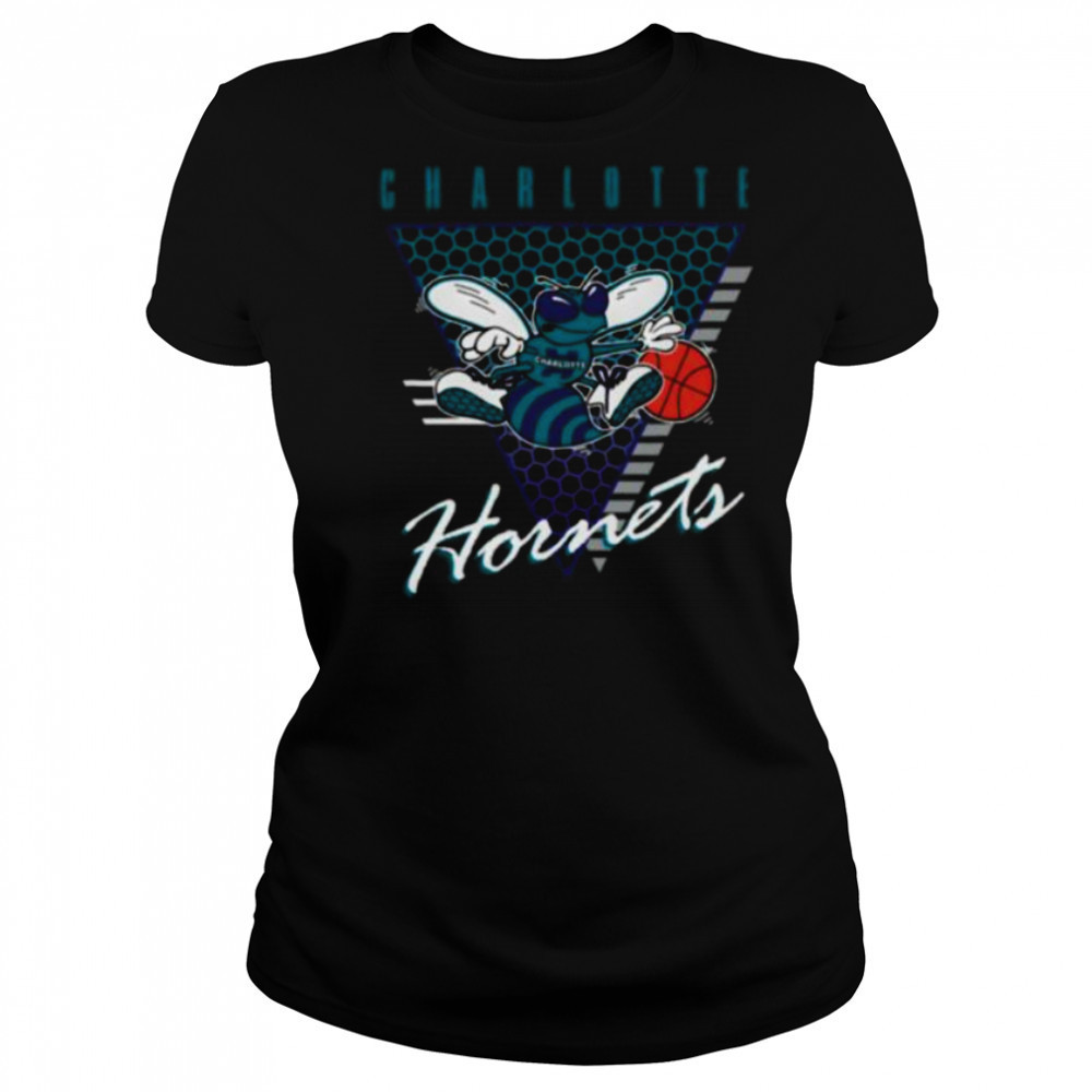 Charlotte Hornets Retro Triangle Logo Shirt Women's T-shirt