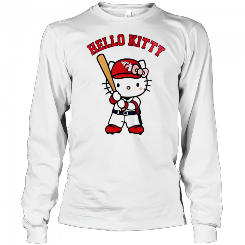 Cleveland Guardians Hello Kitty Night 2025 baseball shirt Long Sleeved