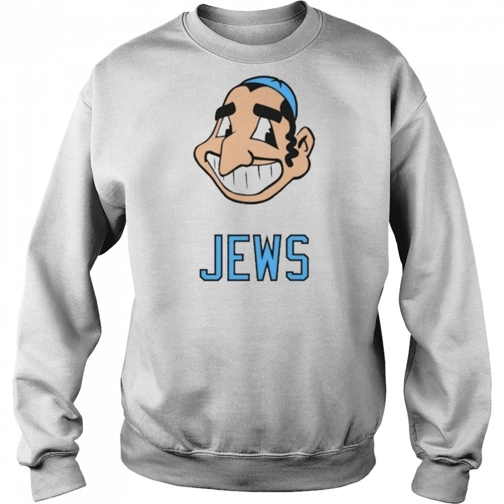 Cleveland Indians Jews Head T-shirt Hoodie