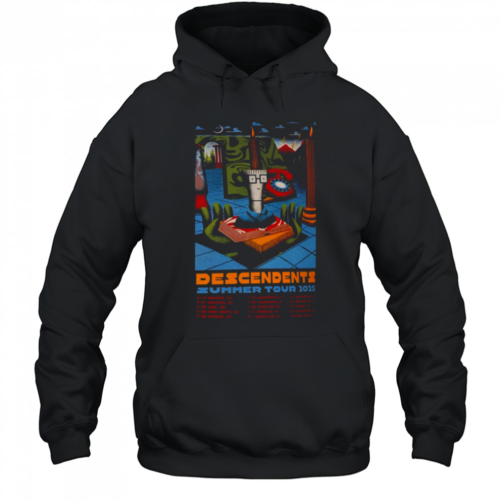 Descendents Summer Tour 2025 T-Shirt Hoodie