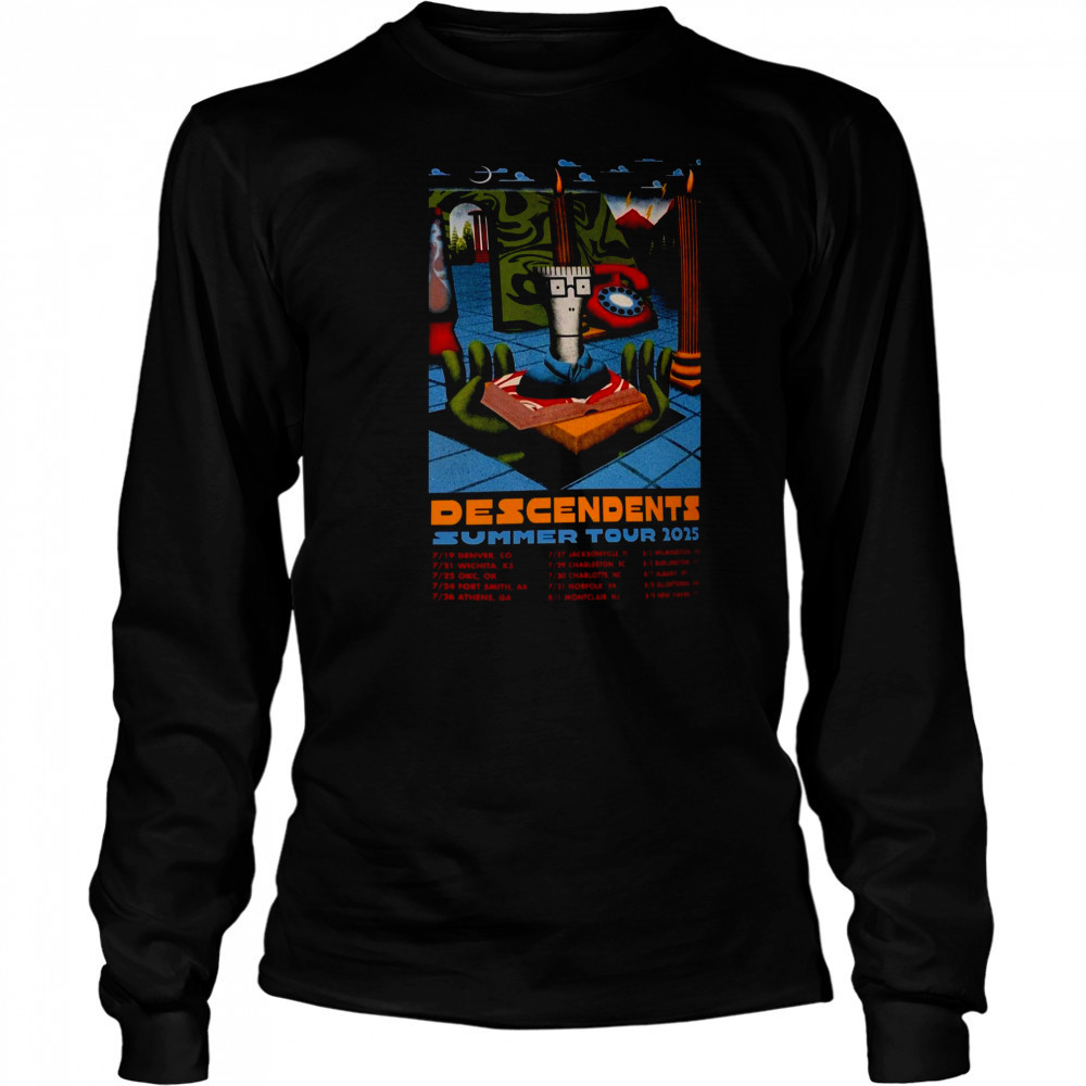 Descendents Summer Tour 2025 T-Shirt Long Sleeved