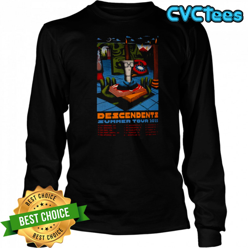 Descendents Summer Tour 2025 T-Shirt Long Sleeved