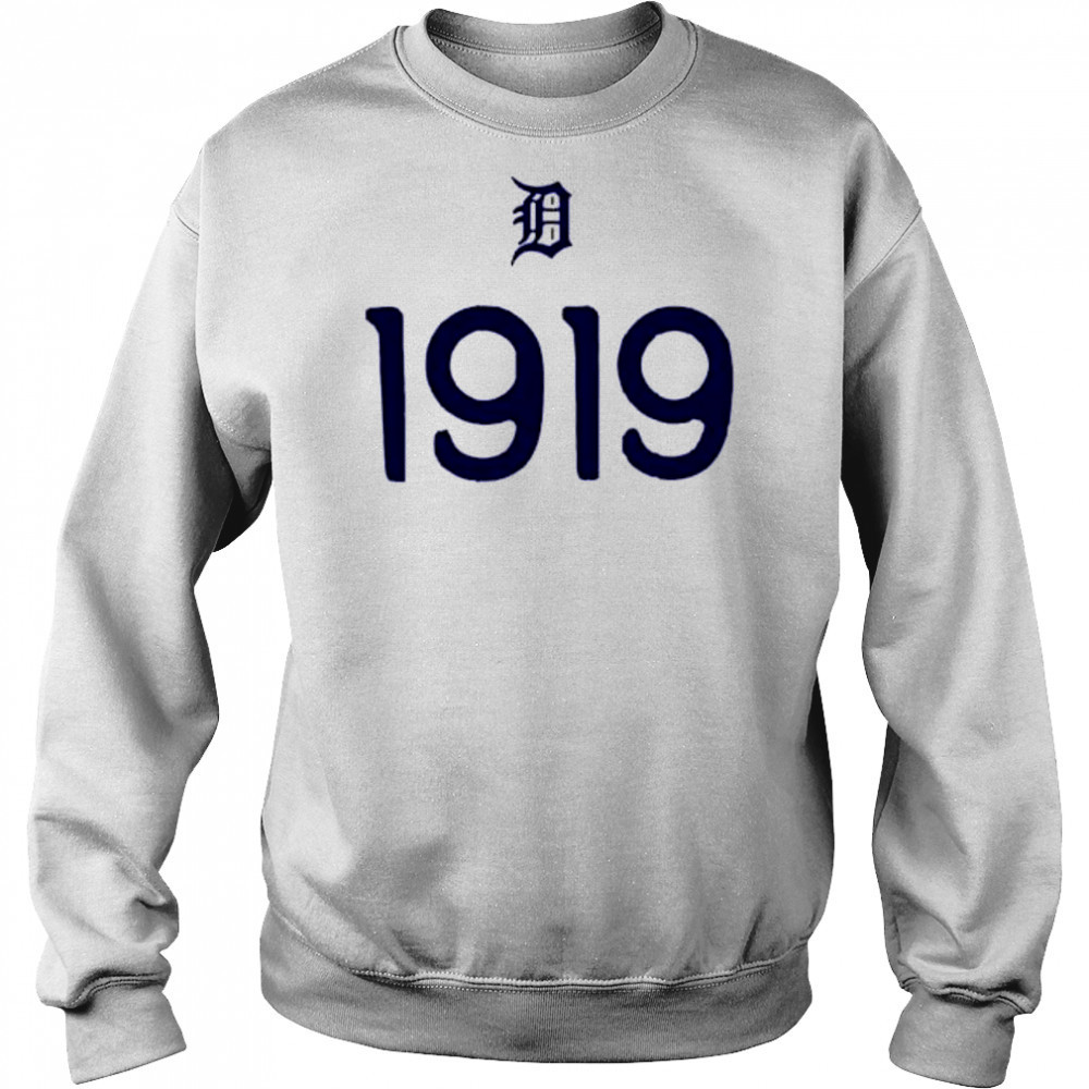 Detroit Tigers 1919 shirt Hoodie
