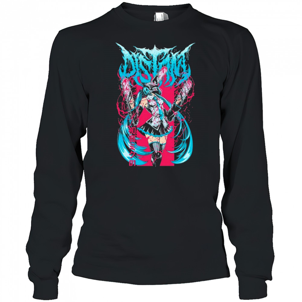 Distant Chainsaw Girl T-shirt Long Sleeved