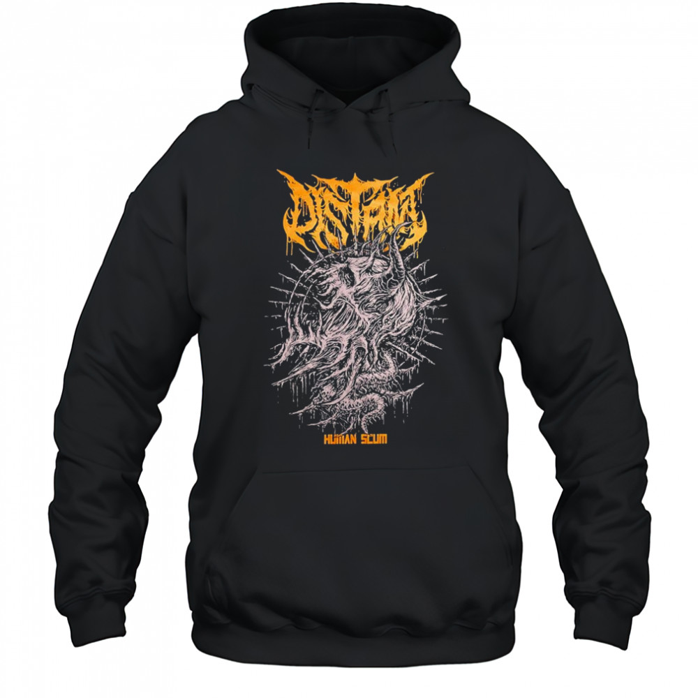Distant Human Scum T-shirt Hoodie