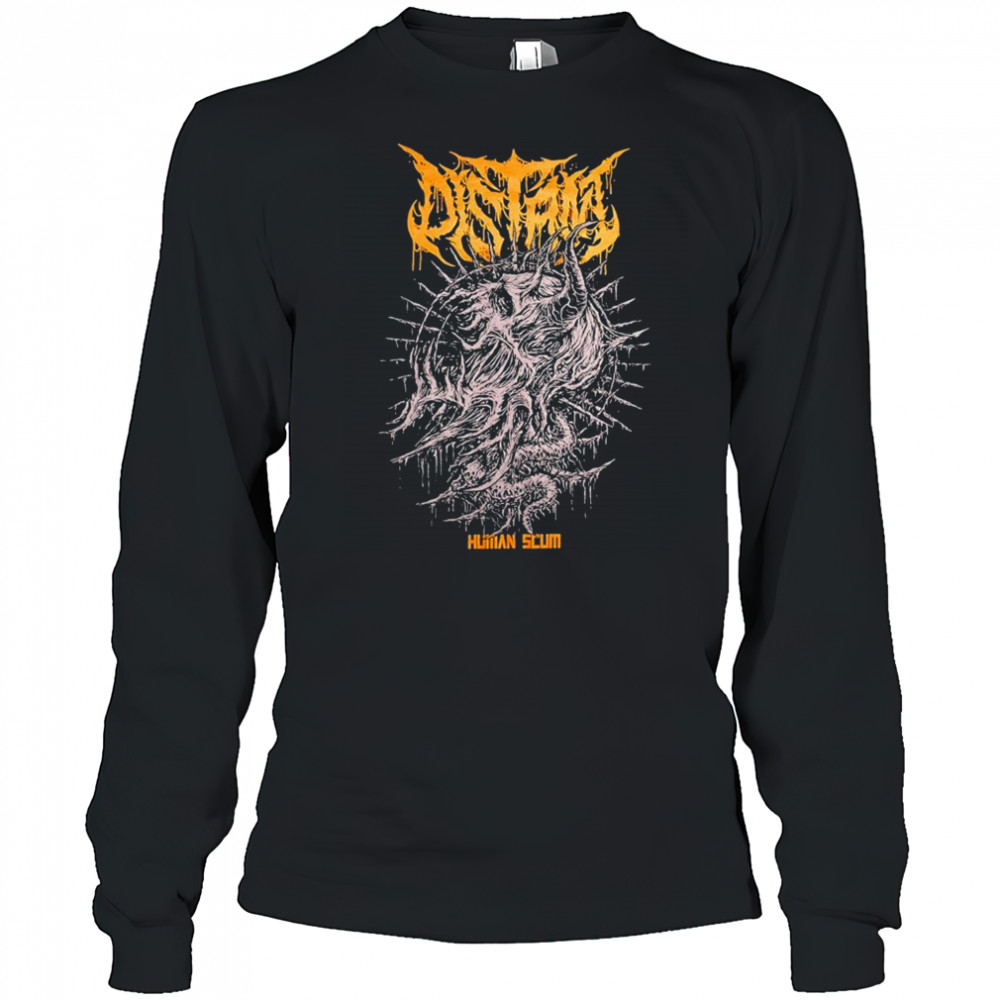Distant Human Scum T-shirt Long Sleeved