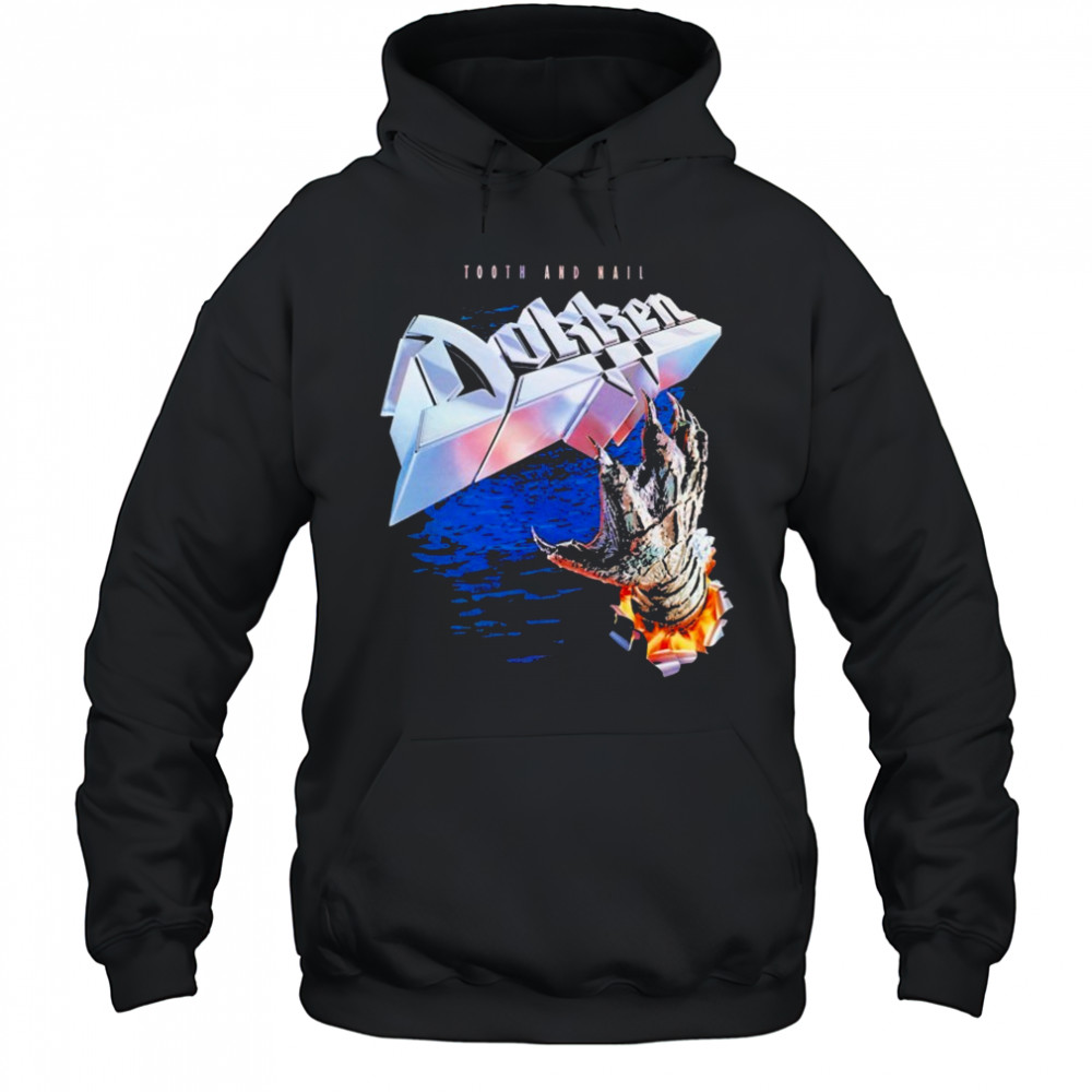 Dokken Tooth And Nail T-shirt Hoodie