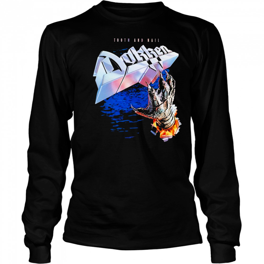 Dokken Tooth And Nail T-shirt Long Sleeved