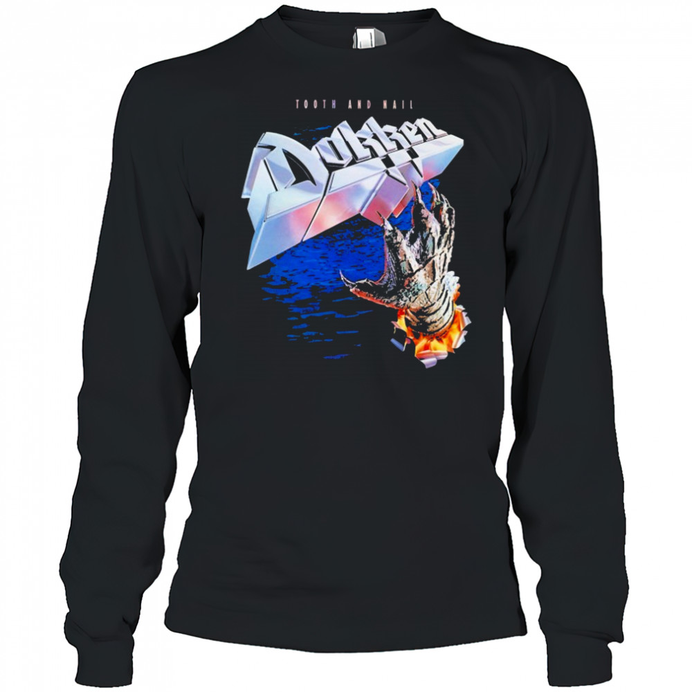 Dokken Tooth And Nail T-shirt Long Sleeved
