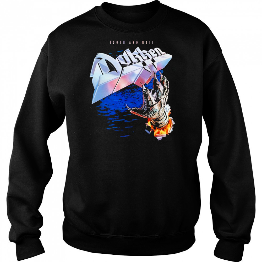 Dokken Tooth And Nail T-shirt Hoodie