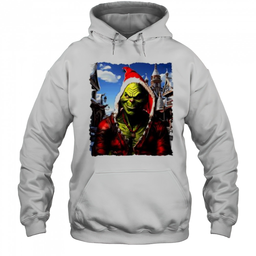 EL Grinch Short Sleeve Performance shirt Hoodie