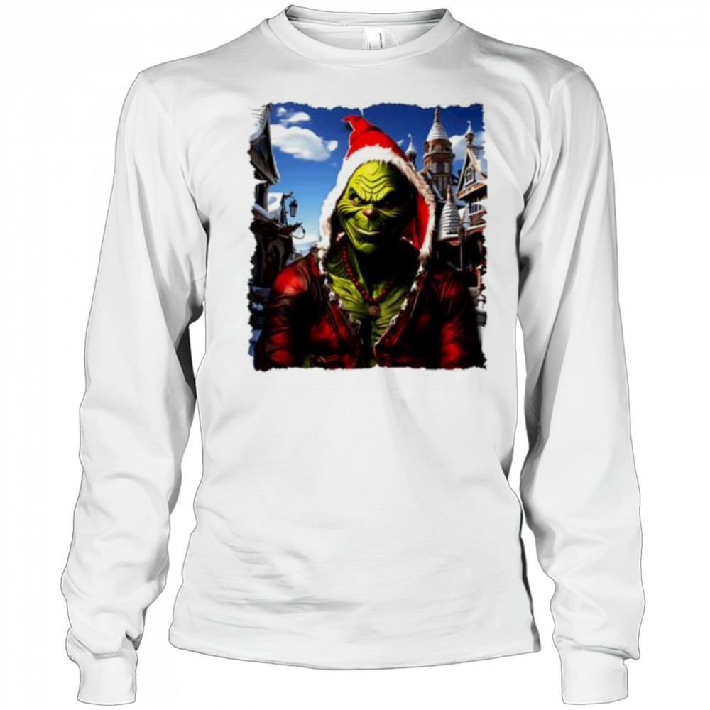 EL Grinch Short Sleeve Performance shirt Long Sleeved