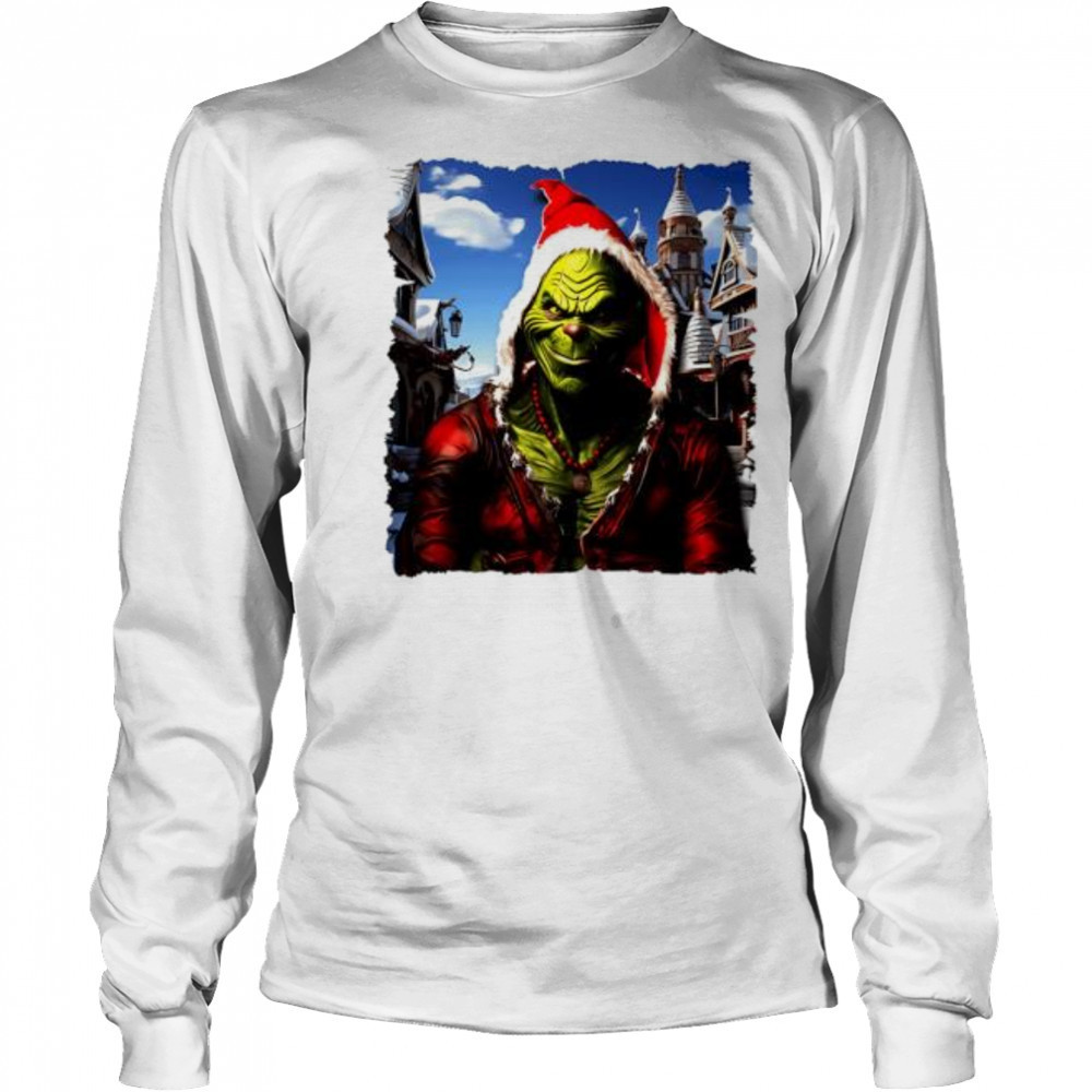 EL Grinch Short Sleeve Performance shirt Long Sleeved