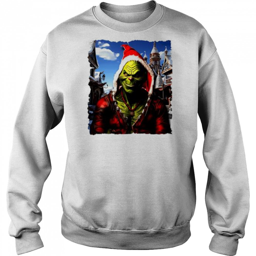 EL Grinch Short Sleeve Performance shirt Hoodie
