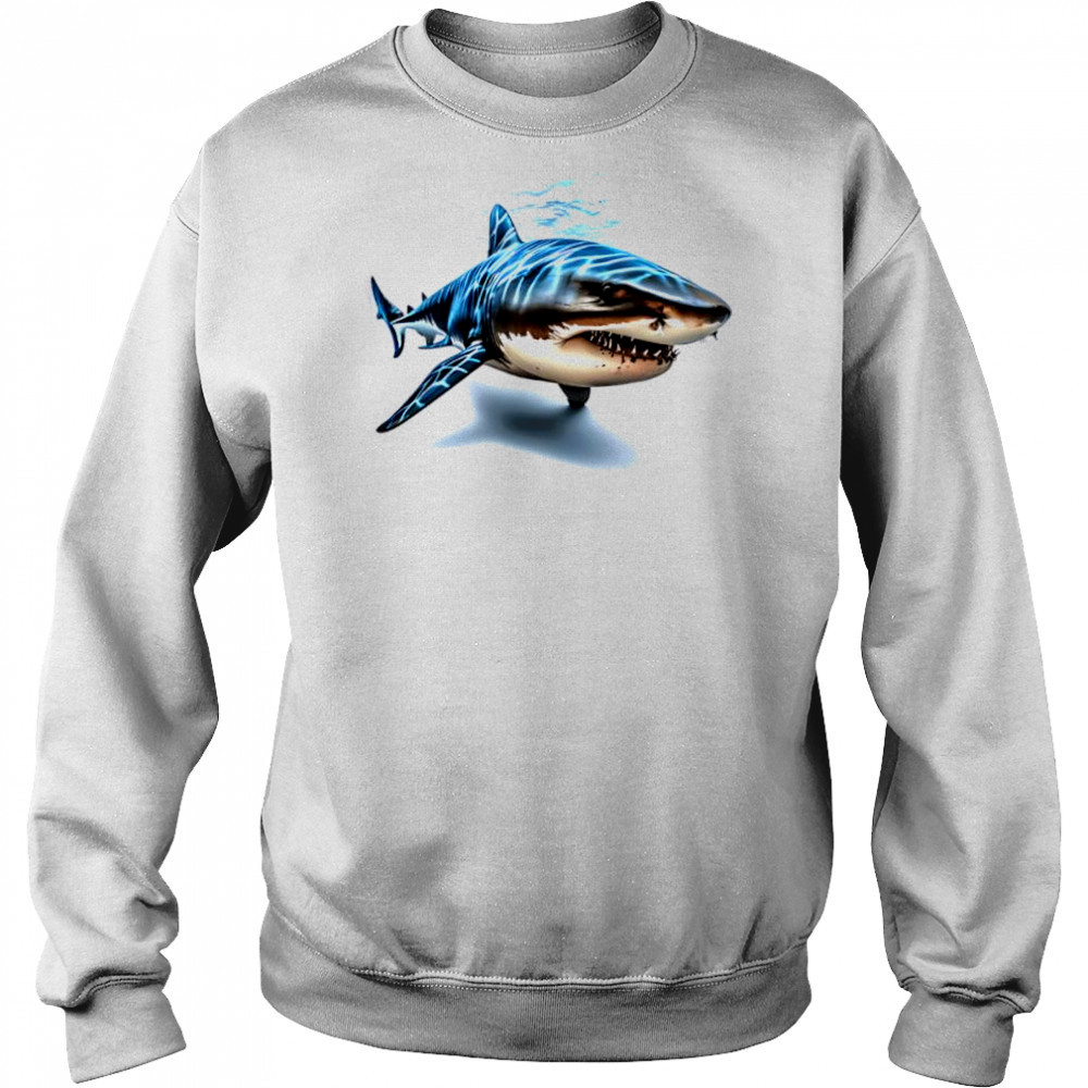 El Tiburon Short Sleeve Performance shirt Hoodie