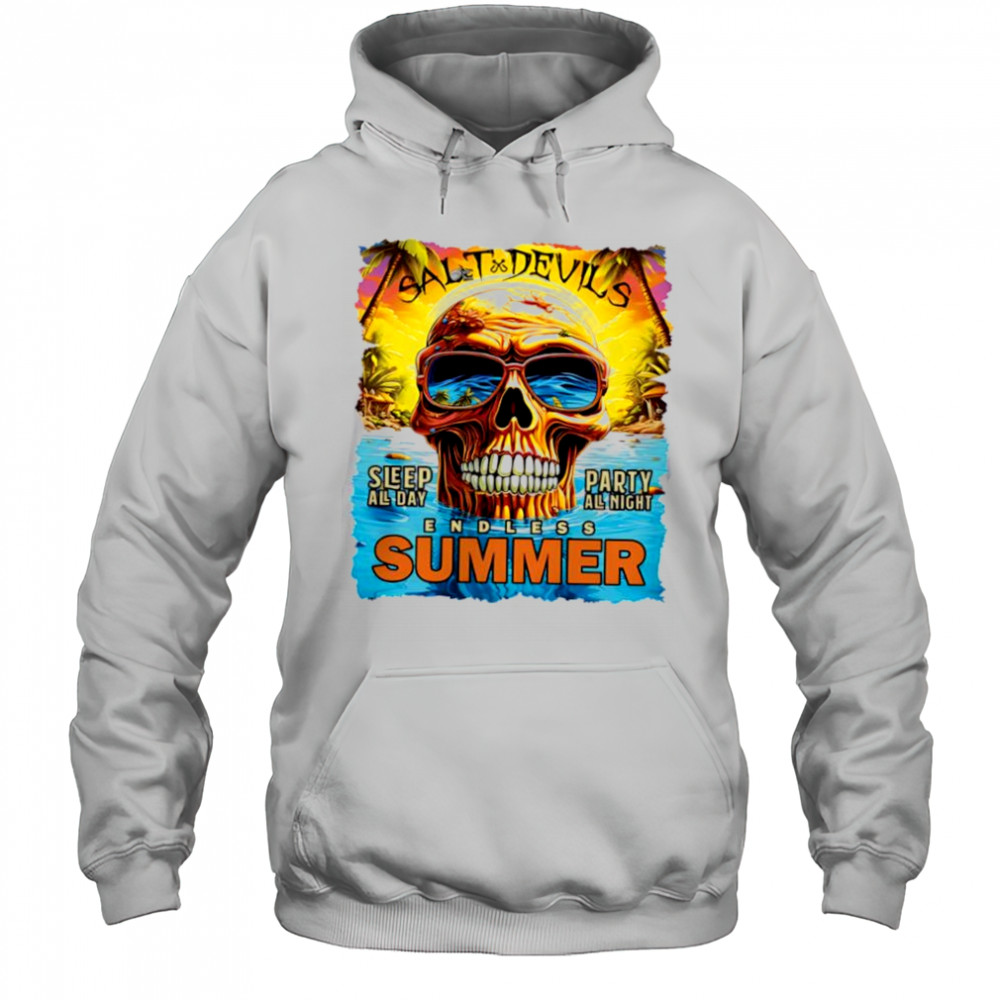 Endless Summer Short Sleeve Performance shirt Hoodie