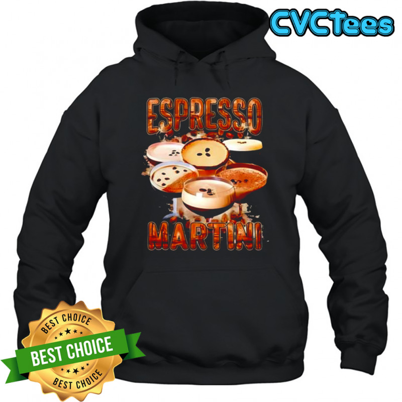 Espresso Martini cocktail retro shirt Hoodie