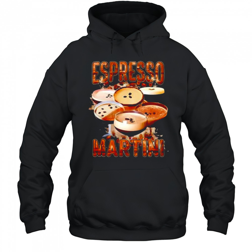 Espresso Martini cocktail retro shirt Hoodie