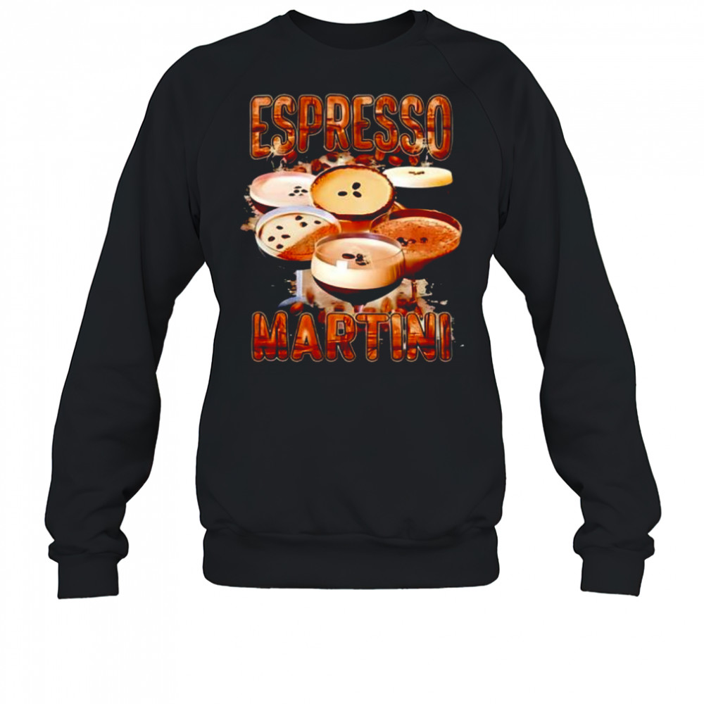 Espresso Martini cocktail retro shirt Sweatshirt