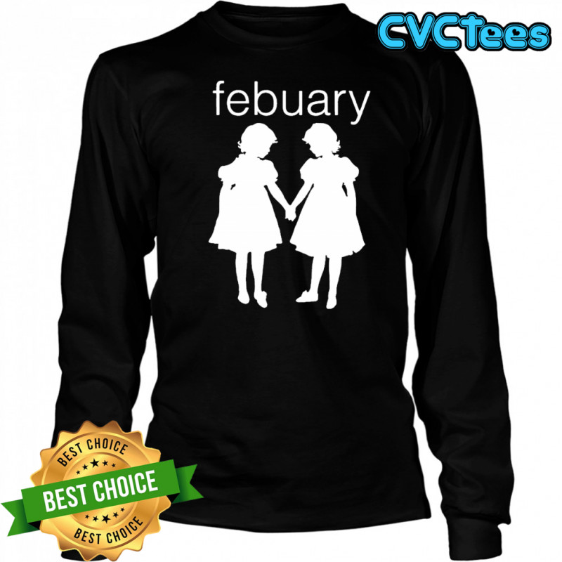 Febuary Twins T-Shirt Long Sleeved