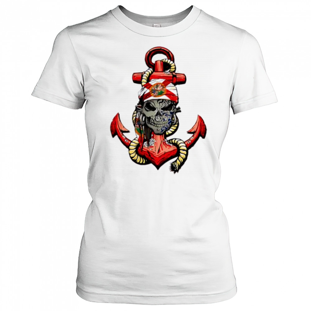 Florida Jolly Roger Short Sleeve Performance shirt Women's T-shirt