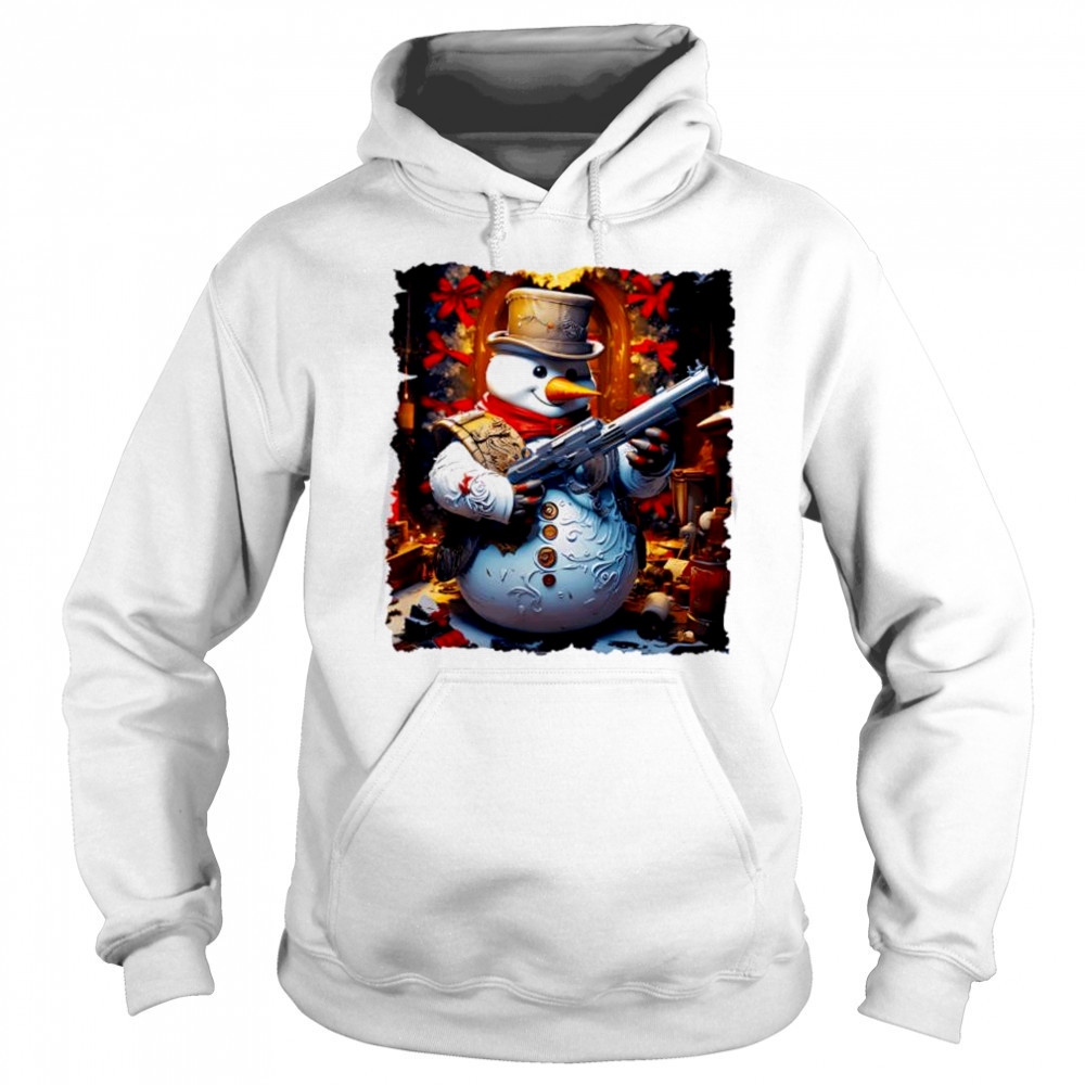 Frosty the Gangster Short Sleeve Performance shirt Sweatshirt