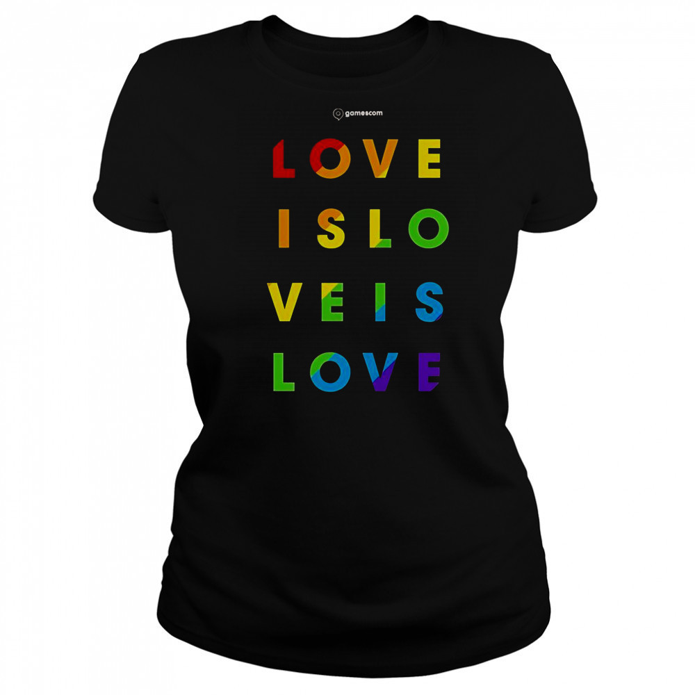 Gamescom Love Is Love Pride T-Shirt Women's T-shirt