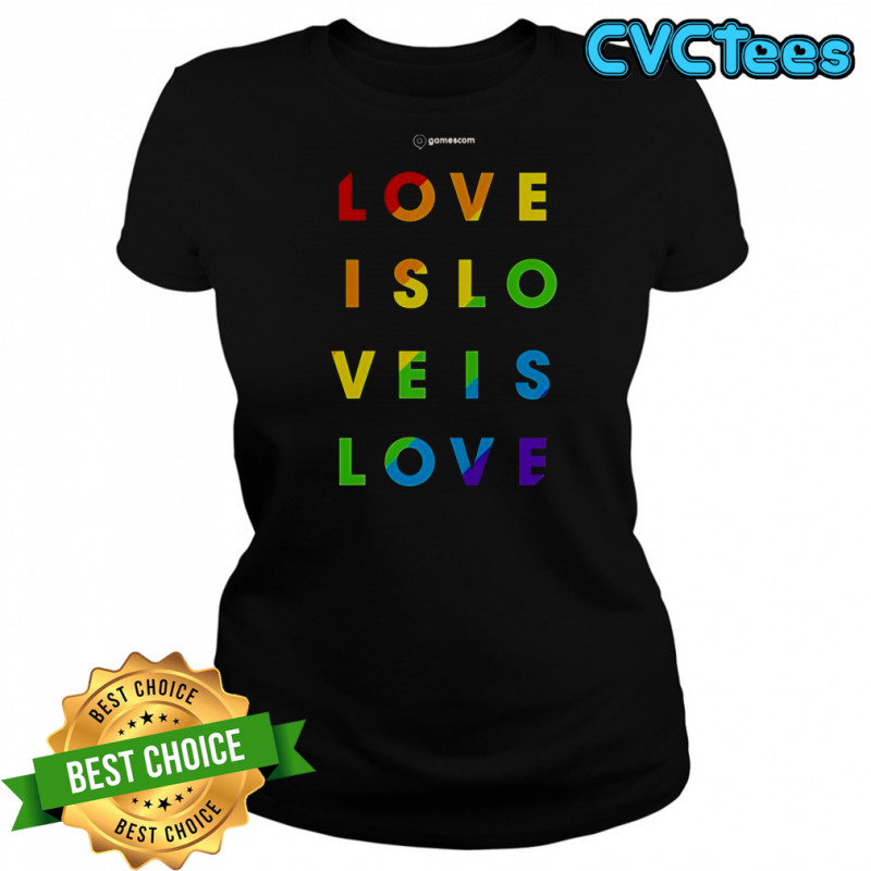 Gamescom Love Is Love Pride T-Shirt Women's T-shirt
