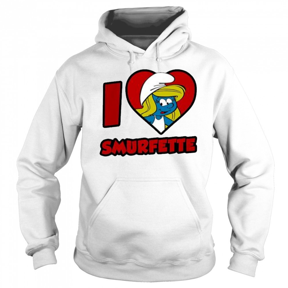 I love Smurfette shirt Sweatshirt