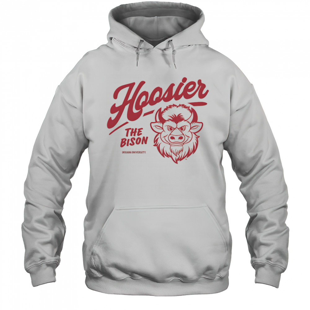 IU Hoosier the Bison 2025 mascot shirt Hoodie