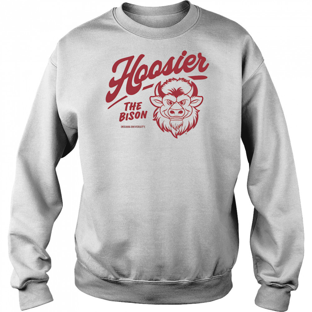 IU Hoosier the Bison 2025 mascot shirt Hoodie