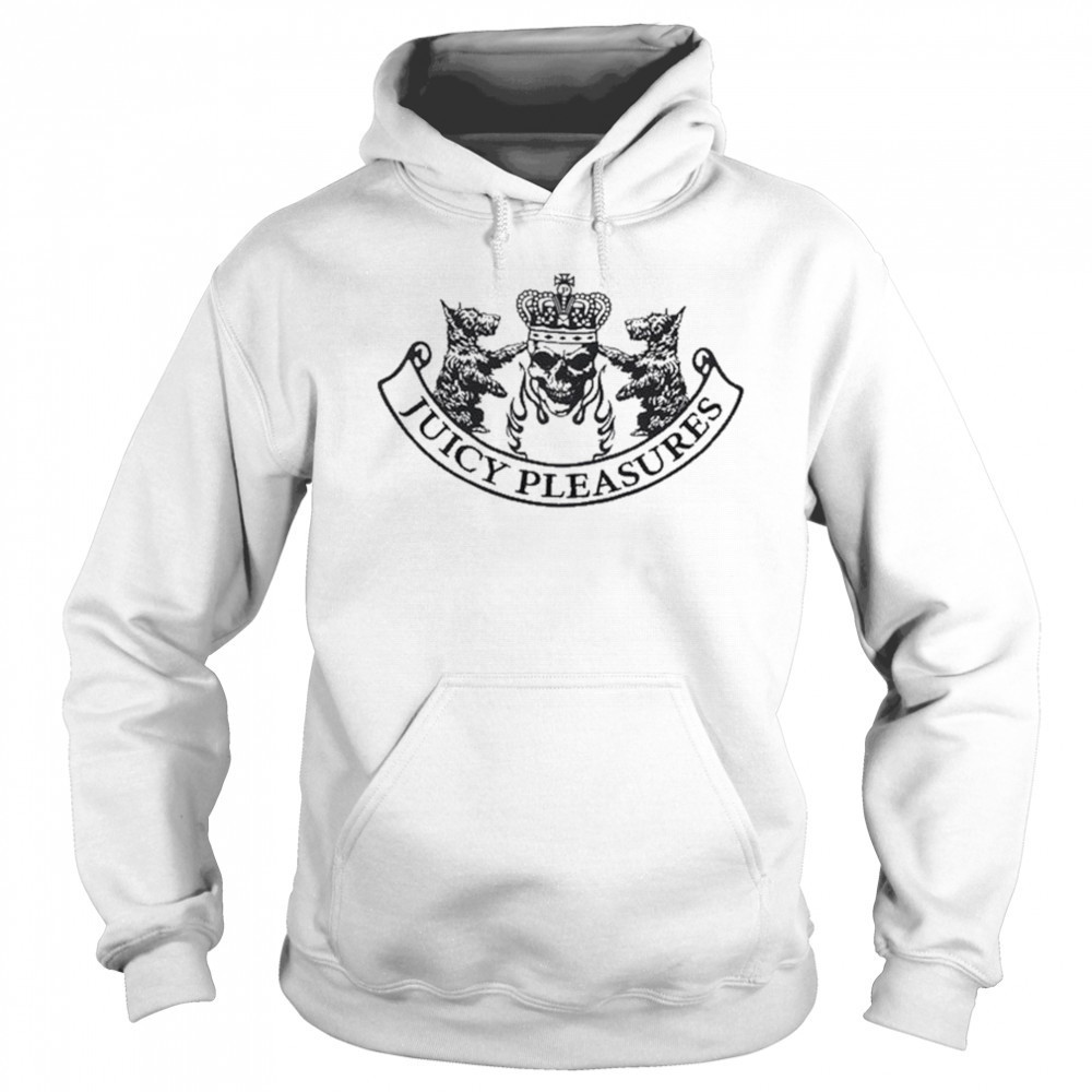 Juicy Pleasures Skull Crest T-shirt Sweatshirt