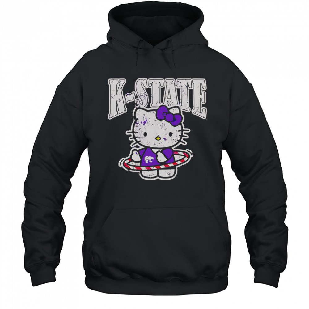 K-State Wildcats Hello Kitty T-Shirt Hoodie