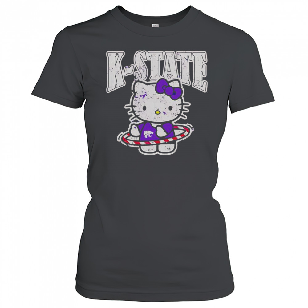 K-State Wildcats Hello Kitty T-Shirt Women's T-shirt