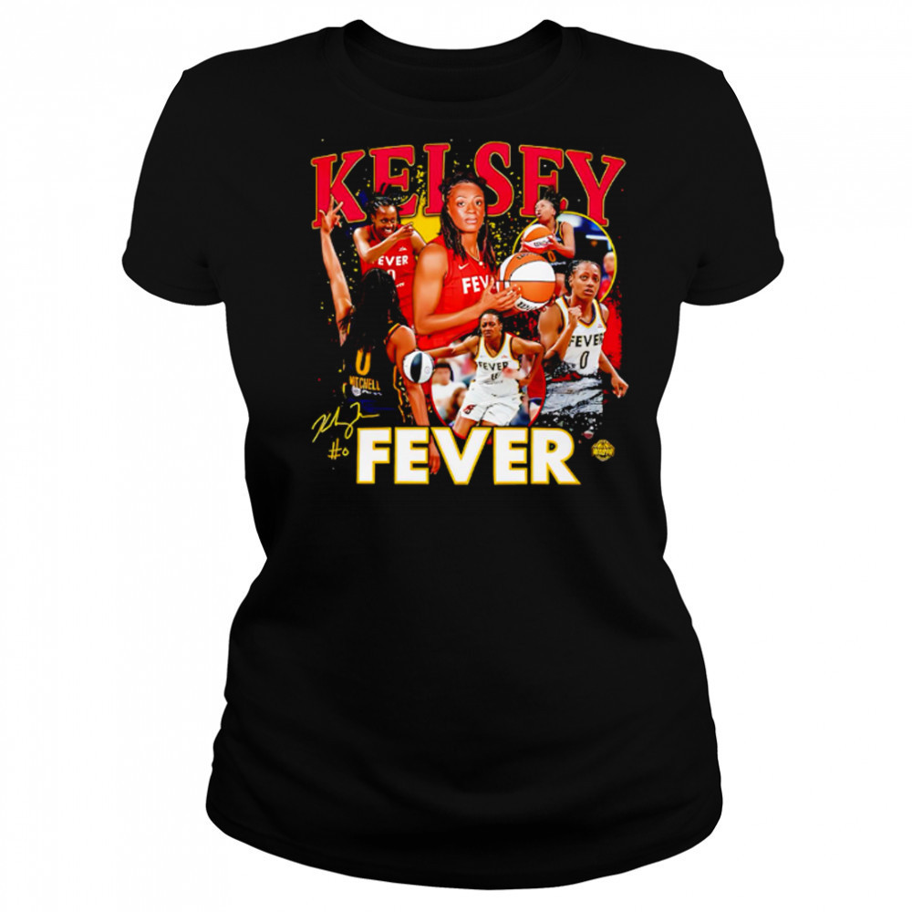 Kelsey Mitchell Indiana Fever WNBA All-Star signature shirt Women's T-shirt