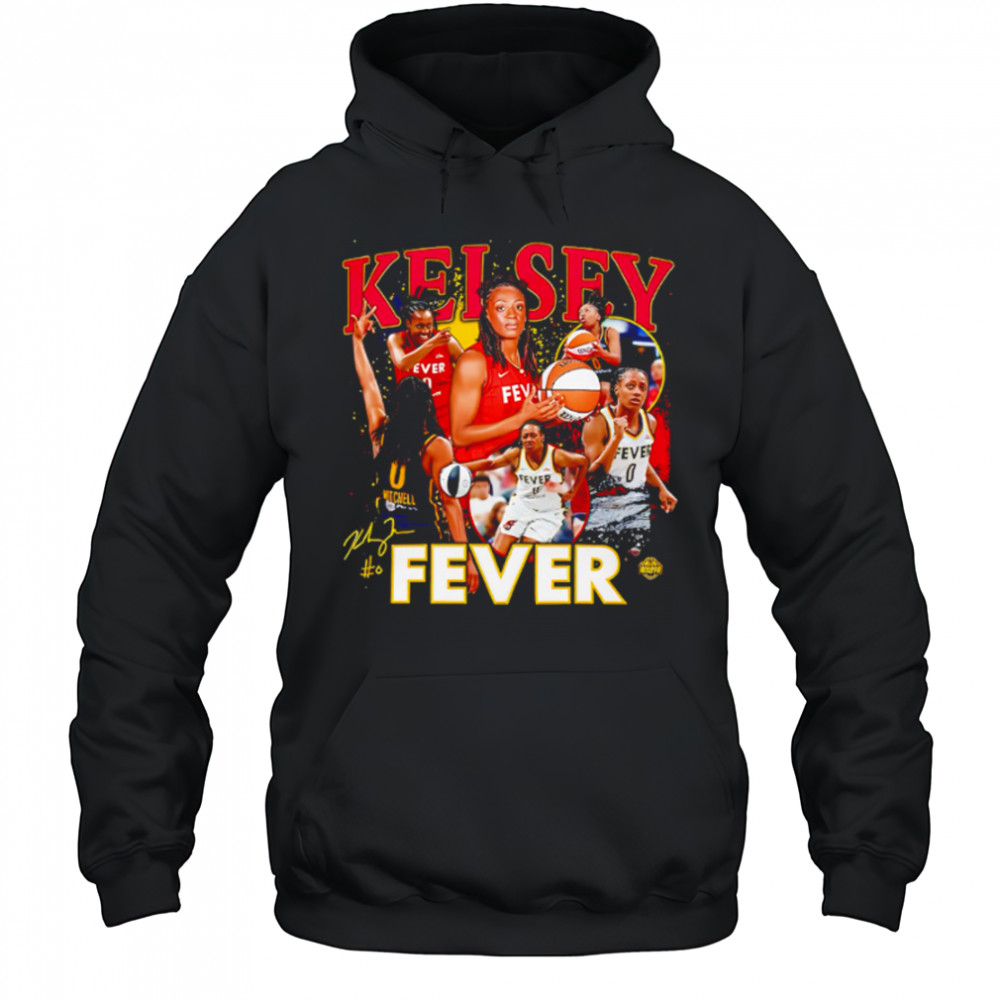 Kelsey Mitchell Indiana Fever WNBA All-Star signature shirt Hoodie