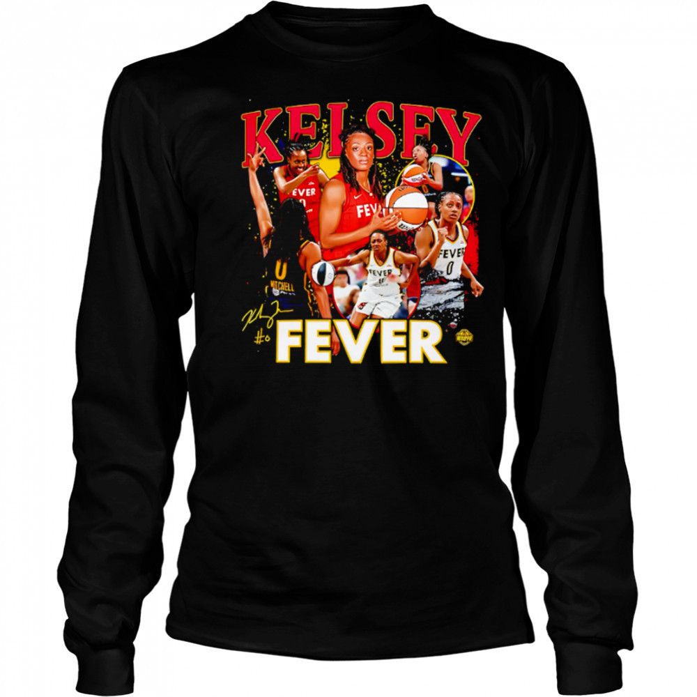 Kelsey Mitchell Indiana Fever WNBA All-Star signature shirt Long Sleeved