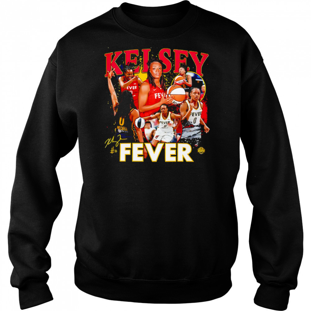 Kelsey Mitchell Indiana Fever WNBA All-Star signature shirt Hoodie
