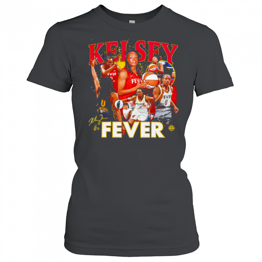 Kelsey Mitchell Indiana Fever WNBA All-Star signature shirt Women's T-shirt