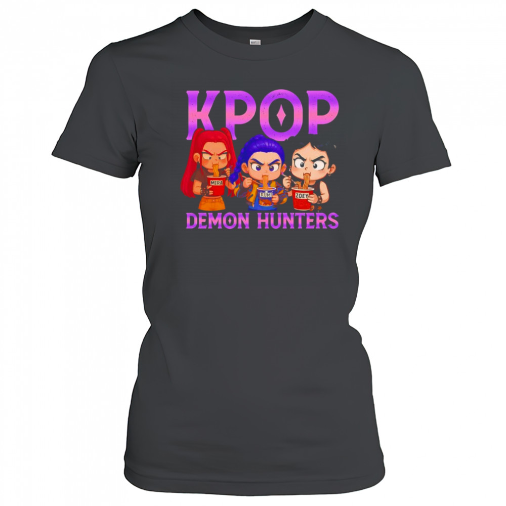 Kpop Demon Hunters chibi shirt Women's T-shirt