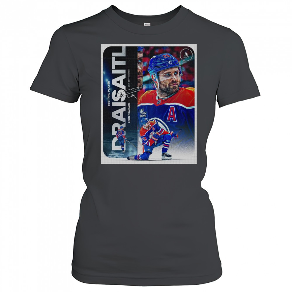 Leon Draisaitl From Edmonton Oilers Reached Best NHL Player 2025 ESPY Winner T-Shirt Women's T-shirt