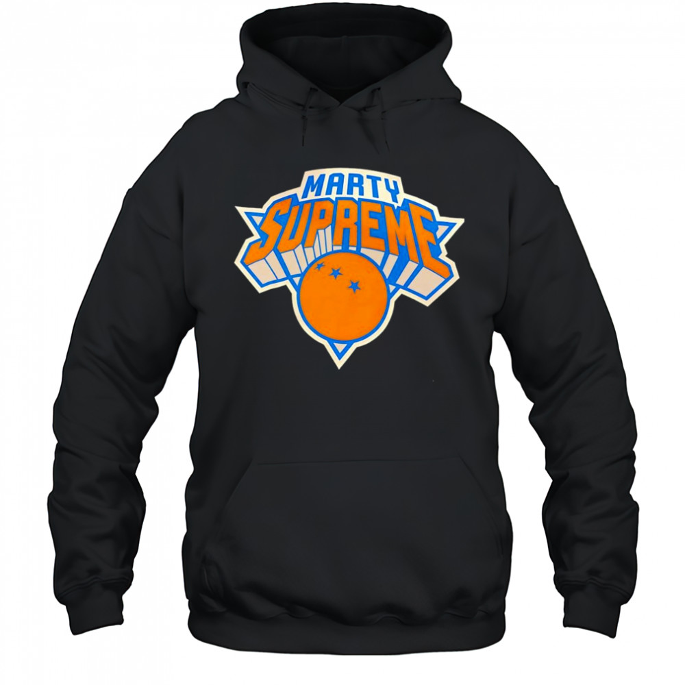 Marty Supreme New York Knicks shirt Hoodie