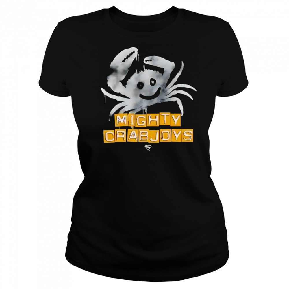 Mighty Crabjoys crab retro shirt Women's T-shirt