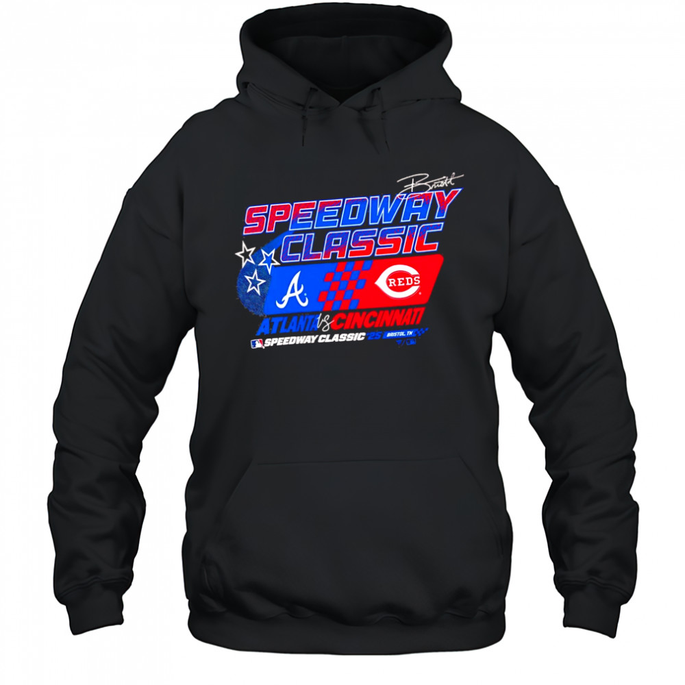 MLB Speedway Classic 2025 Cincinnati Reds vs. Atlanta Braves shirt Hoodie