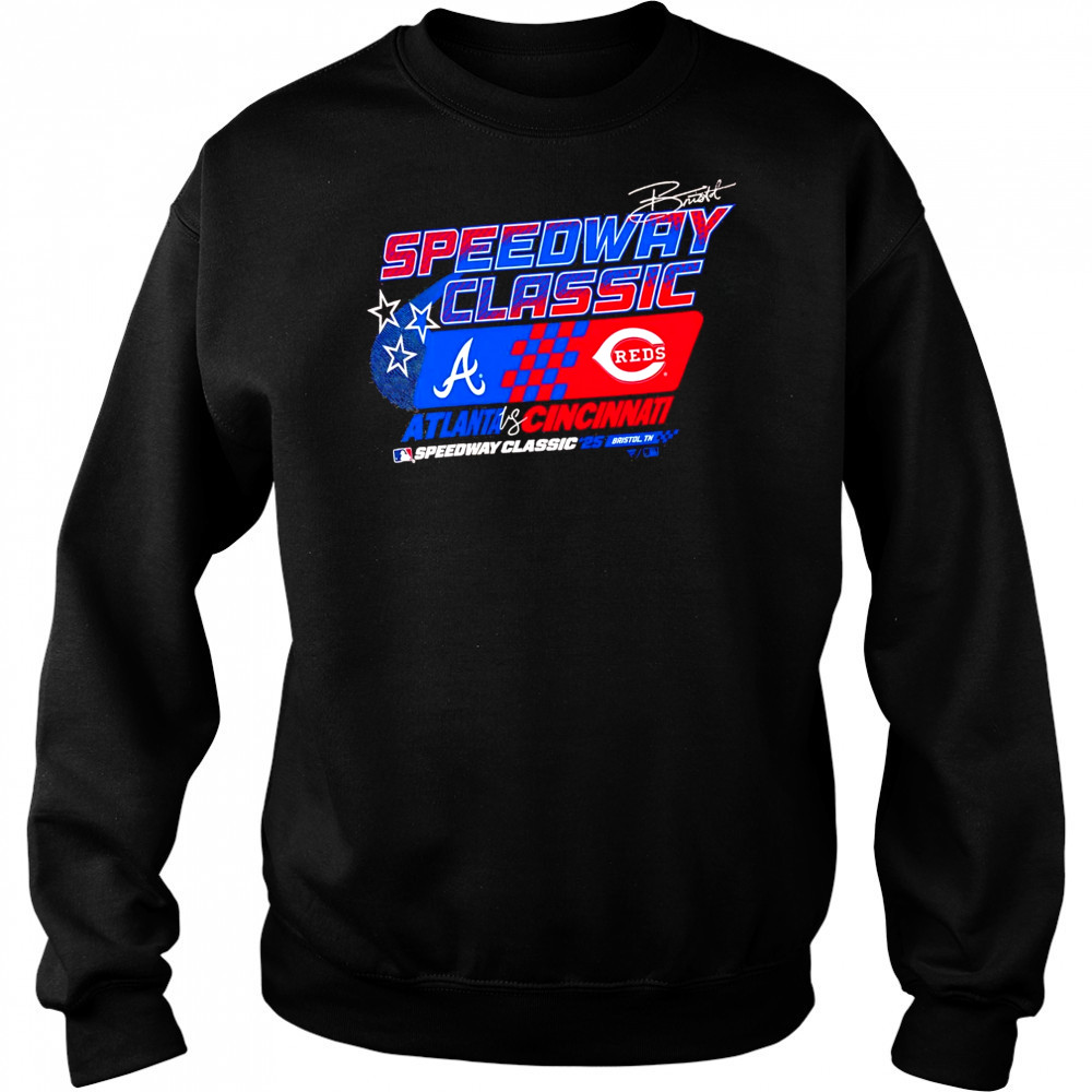 MLB Speedway Classic 2025 Cincinnati Reds vs. Atlanta Braves shirt Hoodie