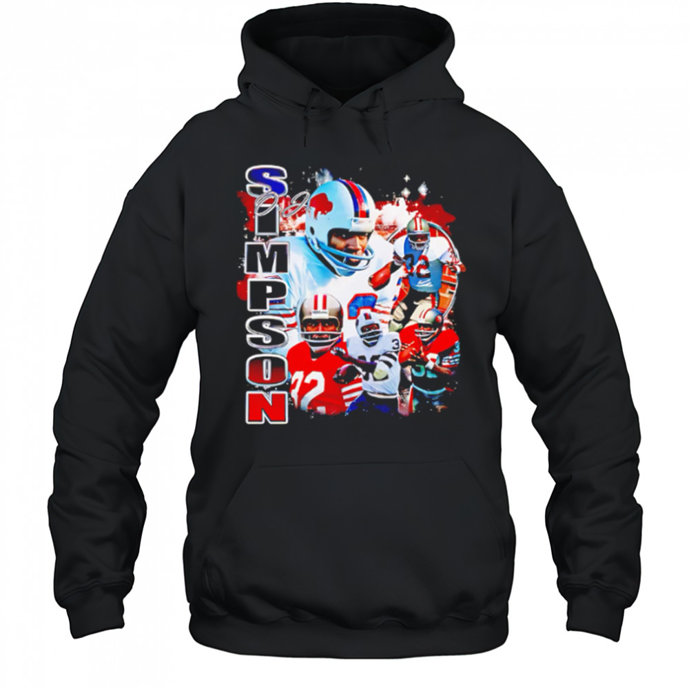 OJ Simpson 90s Style NFL shirt Hoodie