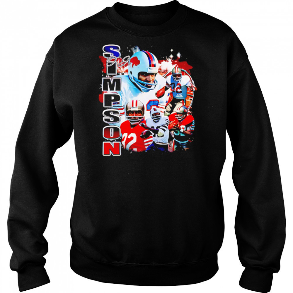 OJ Simpson 90s Style NFL shirt Hoodie